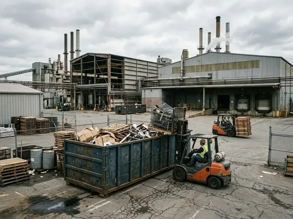 industrial-factory-scrap-conta-003 — frequently asked questions, Cheap Roll-off Dumpster Rentals in Monona, WI